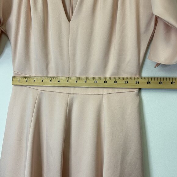 Gal Meets Glam Debbie Satin Dress Women’s Size 6 Pink - Picture 5 of 11